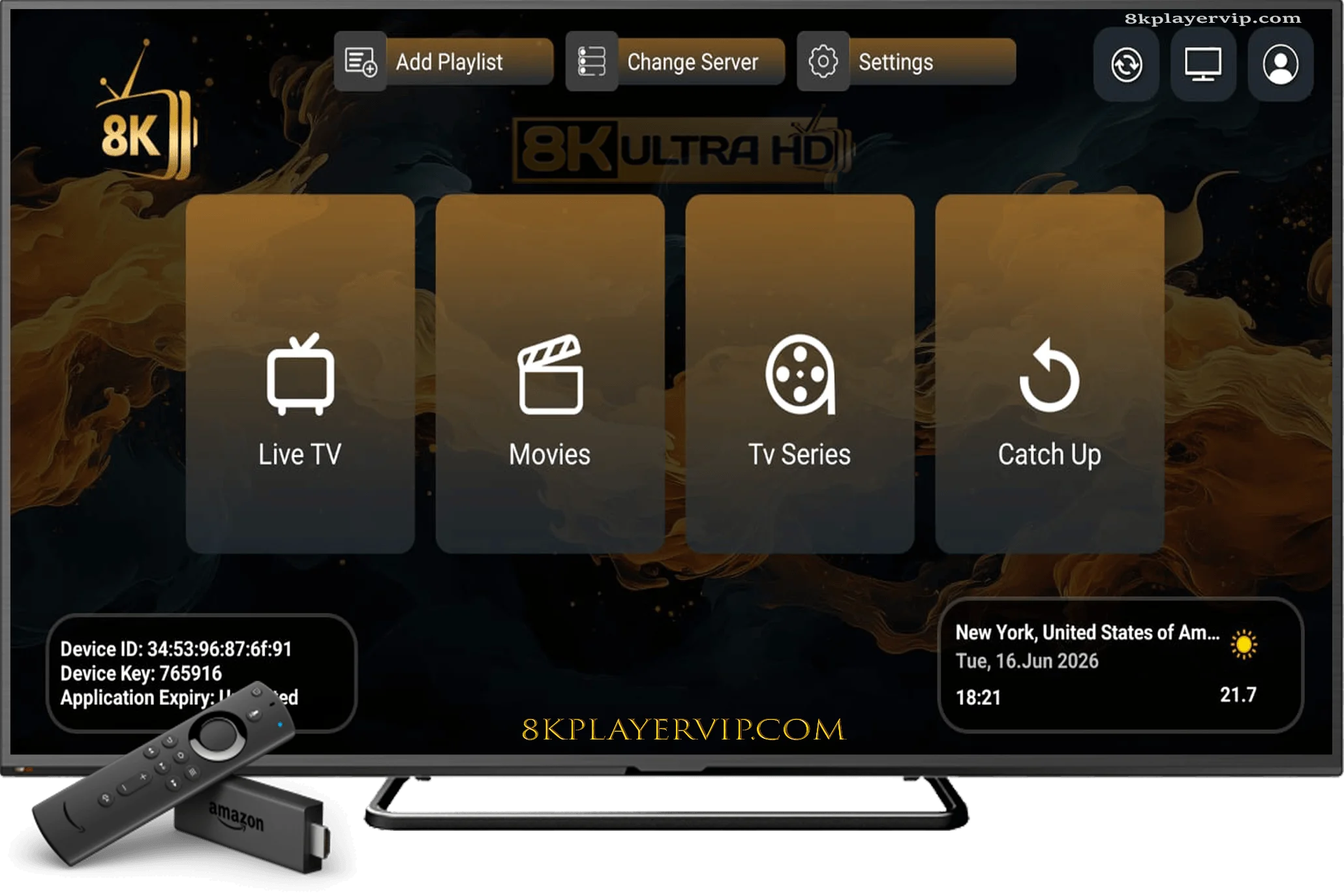 8k player plus