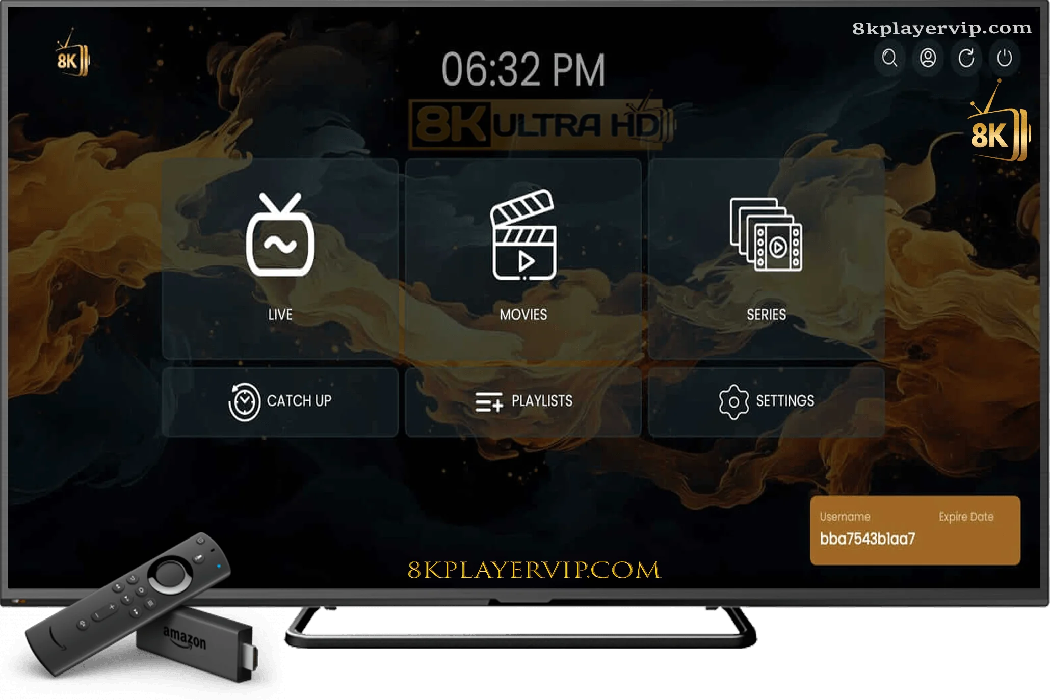 8k player prime