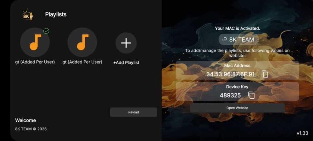 8k player vip+