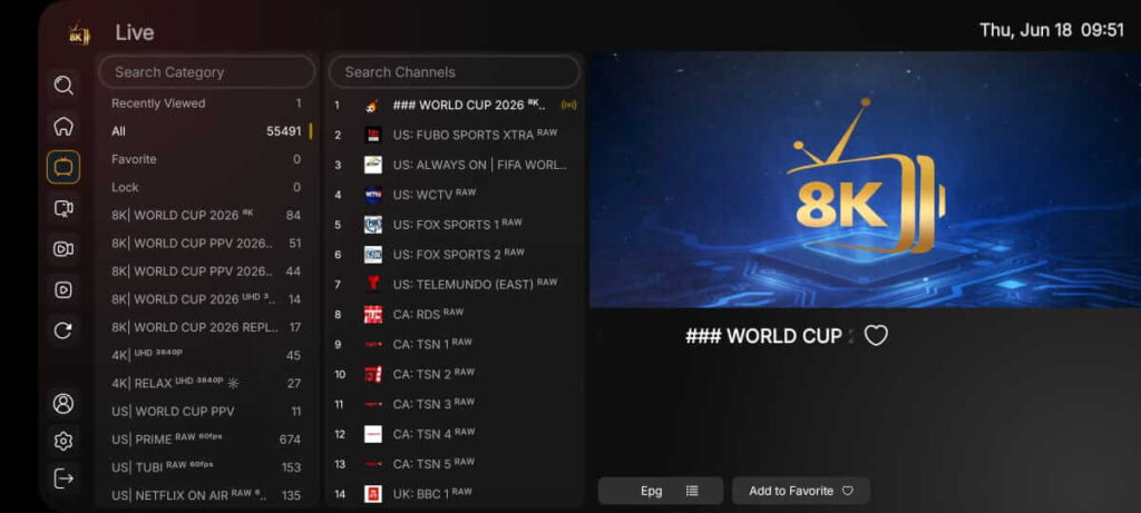 8k player vip+