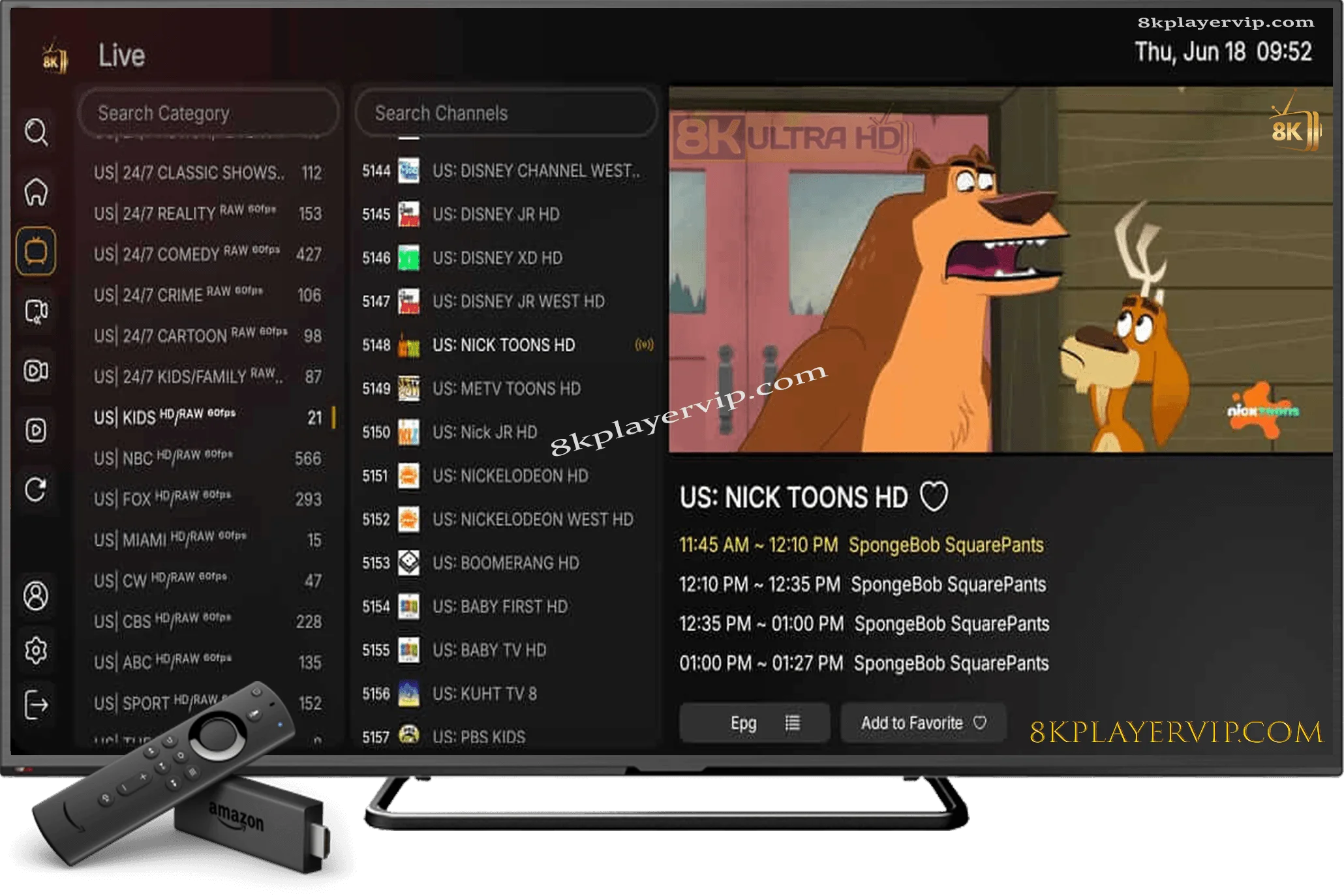8k player vip+